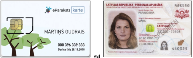 Reģistrācijas poga